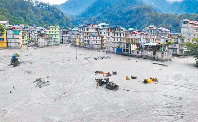 Sikkim flash flood: Deaths increase, search operation continues - Sakshi
