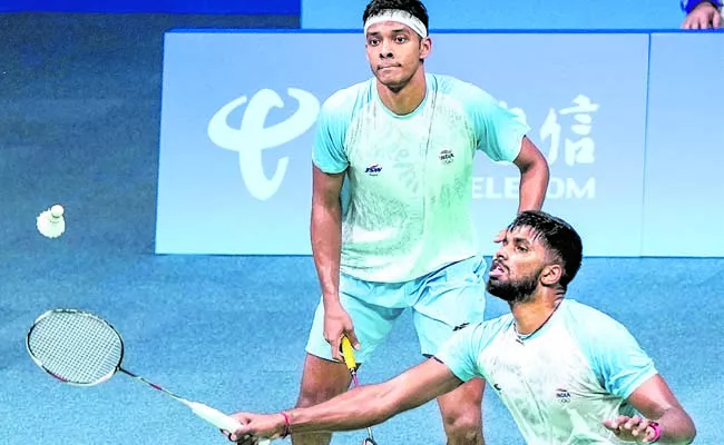 The first Indian doubles pair to reach the final in the Asian Games - Sakshi
