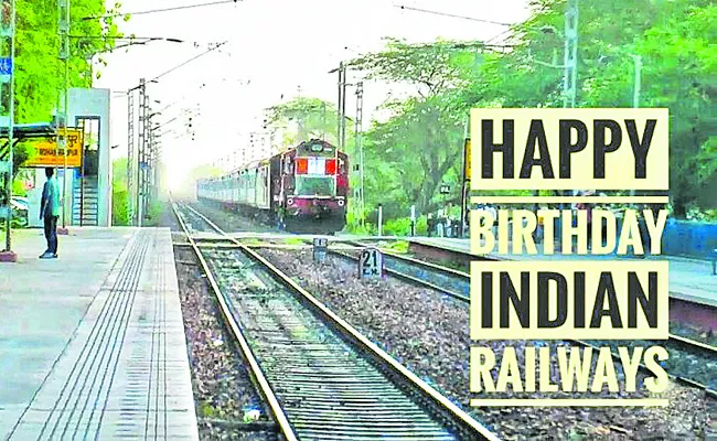 Narendra Modi : HAPPY BIRTHDAY INDIAN RAILWAYS - Sakshi
