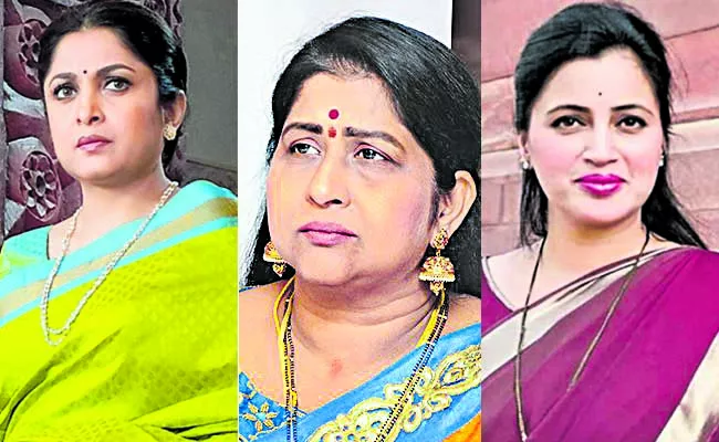 Actresses are angry on TDP leader Bandaru comments on roja - Sakshi