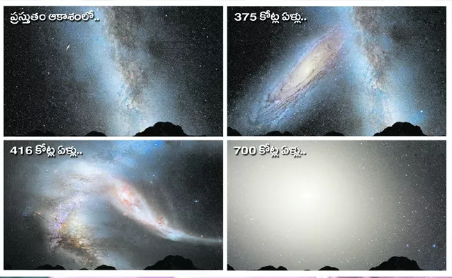 Milky Way Galaxy: post on Chandra Observatory X Twitter account - Sakshi