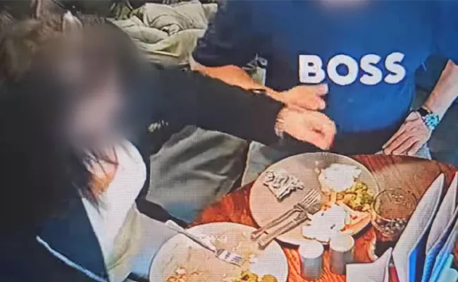 UK Woman Plants Her Own Hair In Food For Free Meal Gets Exposed On CCTV - Sakshi
