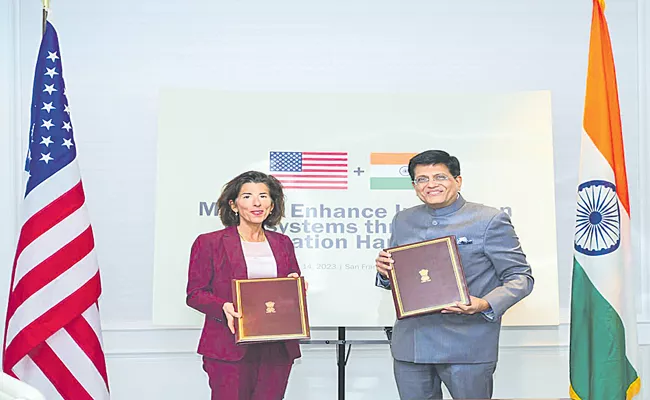 India-US Innovation Handshake to Boost Collaboration - Sakshi