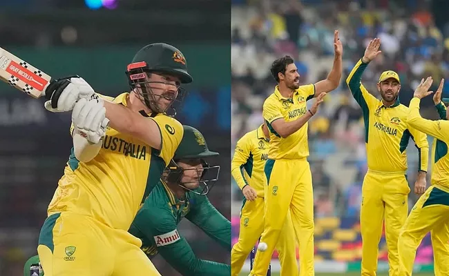 Australia beat South Africa by 3 wickets to meet India in World Cup Final - Sakshi