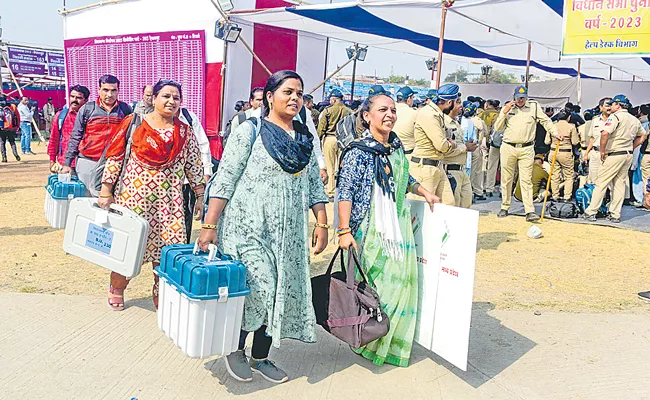 Madhya Pradesh, Chhattisgarh Assembly elections 2023 polling on 17 November - Sakshi