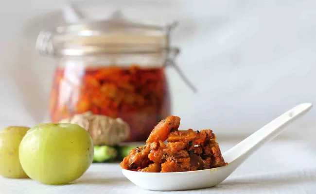 How To Make Amla Pickle Recipe In Telugu - Sakshi