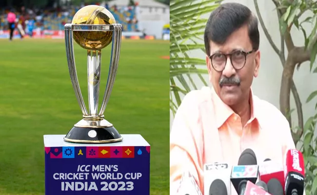 Sanjay Raut claims WC final being given appearance of BJP event - Sakshi