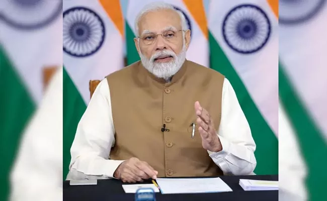 PM Modi Wishes Team India Ahead Of WC Final - Sakshi