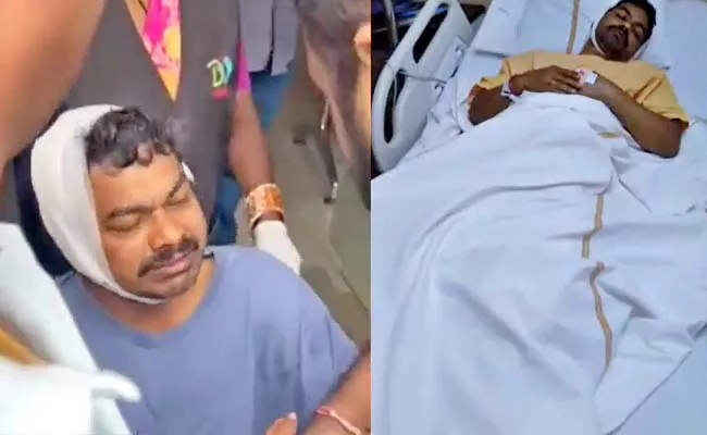 photojournalist attacked while on duty in Hyderabad - Sakshi