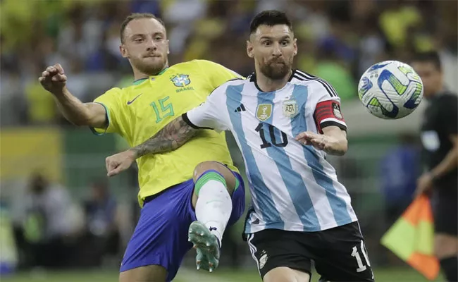 FIFA World Cup 2026 Qualifiers: Argentina Beat Brazil - Sakshi