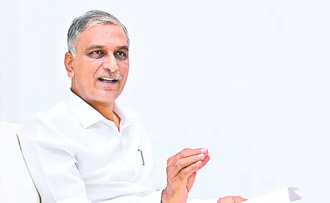 Minister Harish Rao Comments on Congress Party - Sakshi