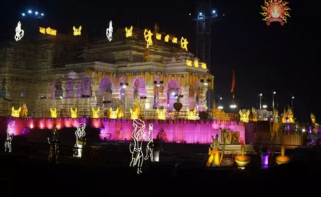 Filmi Ramleela on Inaugration of Ram Temple in Ayodhya - Sakshi