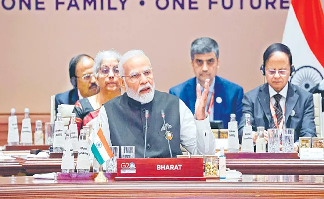 Sakshi Guest Column PM Narendra Modi India G20