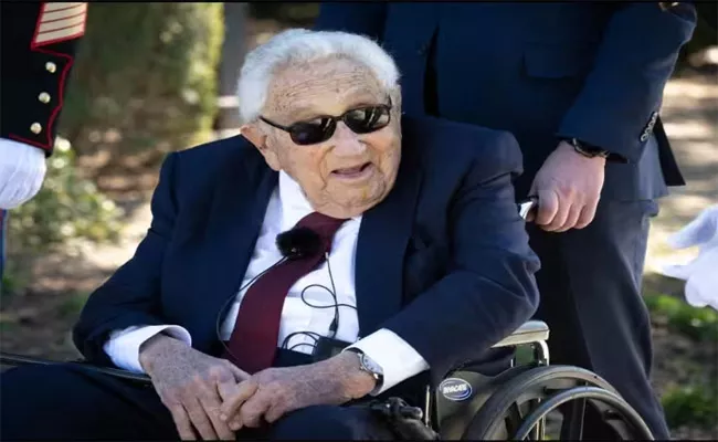 Former United States Secretary of State Noble Prize Winner Henry Kissinger Dies - Sakshi
