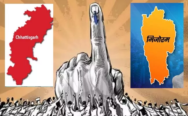 Polling Countdown Begins At Mizoram And Chattisgarh Phase 1 - Sakshi