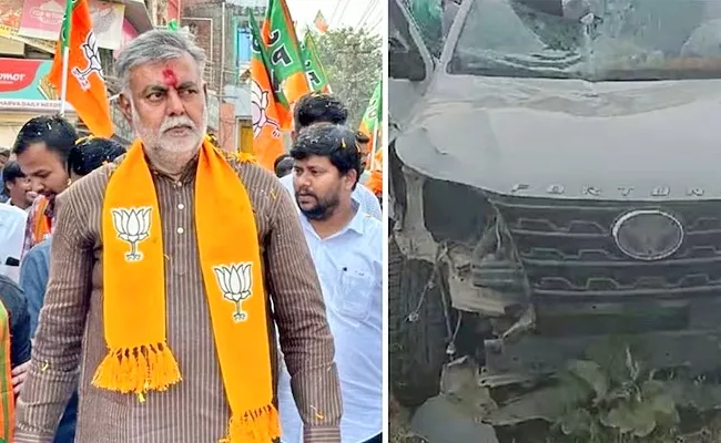Car In Union Minister Convoy Hits Biker In Madhya Pradesh 1 Killed - Sakshi
