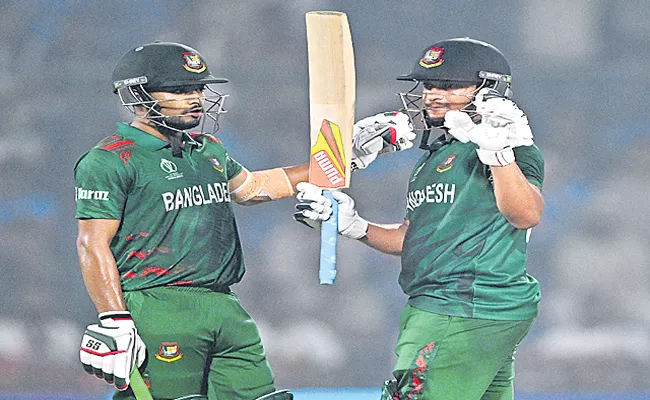 World Cup 2023: Bangladesh defeated Sri Lanka by three wickets - Sakshi