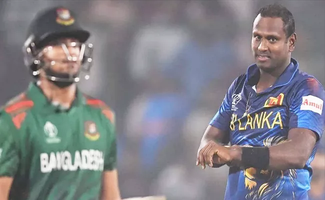 If He Comes Here: Angelo Mathews Brother Issues Warning to Shakib - Sakshi