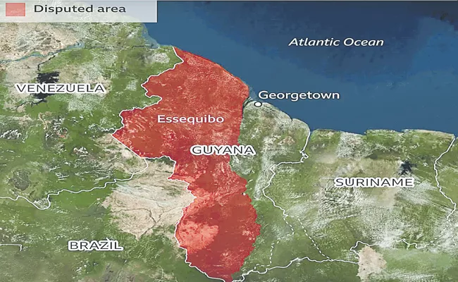 Essequibo: Venezuela moves to claim Guyana-controlled region - Sakshi
