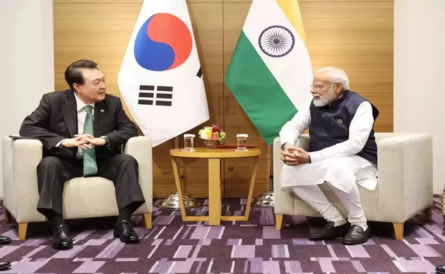 50 years of diplomatic ties between India and Republic of Korea - Sakshi