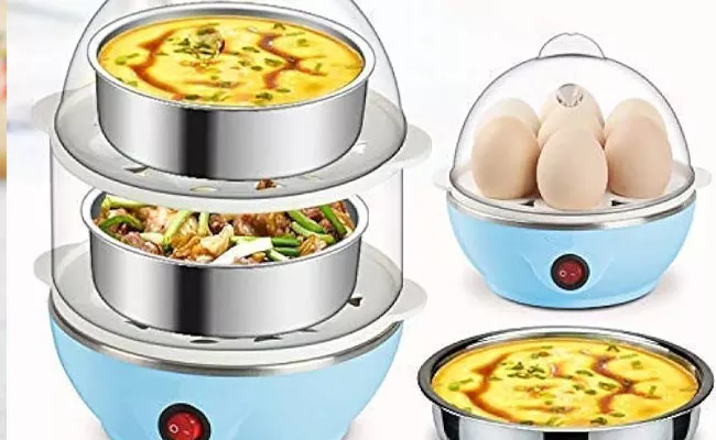 Automatic Steamer Multi Cooker Can Cook Two Dishes Instantly - Sakshi