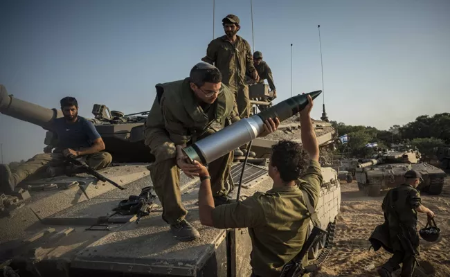 Israel-Hamas war: killed in Israeli strike in Gaza - Sakshi