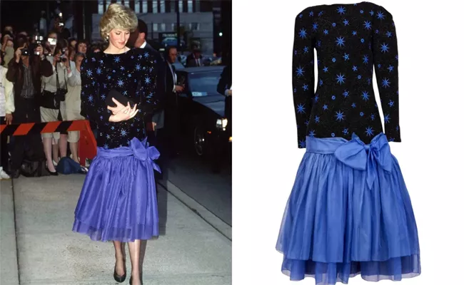 Dress Worn By Princess Diana Sells For More Than 1 Million Dollars - Sakshi