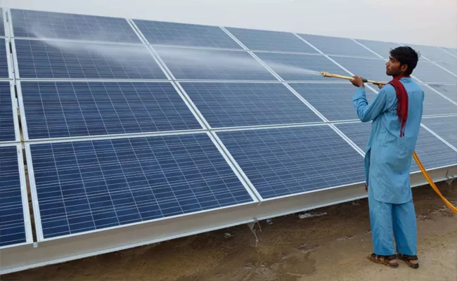 37490 Megawatts Capacity Solar Plants In 12 States  - Sakshi