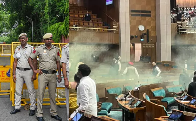 Parliament Security Breach Case: Delhi Cops Detained Knataka Techie - Sakshi