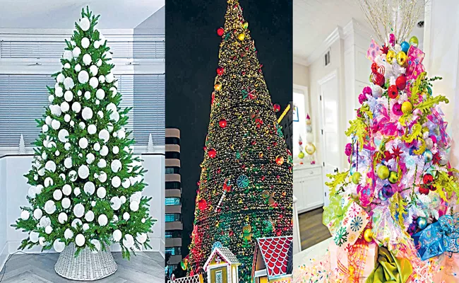 Christmas 2023:100 feet tall Christmas tree in Bengaluru - Sakshi