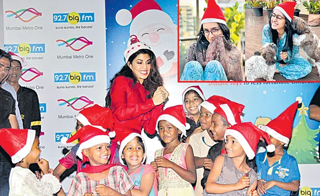 Jacqueline Fernandez and Shraddha Kapoor remembers Christmas celabrations - Sakshi