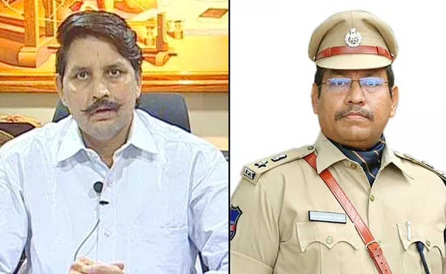 IPS Officer Naveen Kumar Arrested In Hyderabad - Sakshi