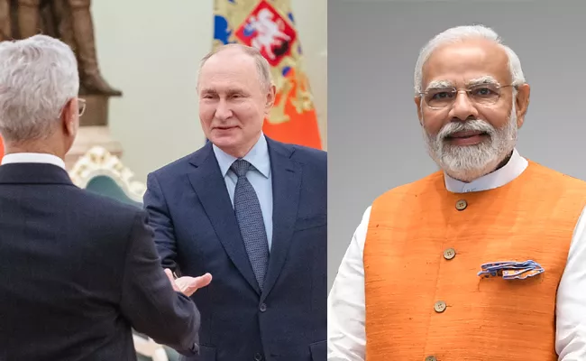 Putin Invites PM Modi To Russia To Resolve Russia Conflict - Sakshi