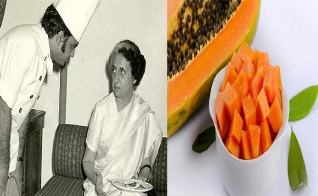 Seeking Papayas For Indira Gandhi Chef Satish Arora Said His Book - Sakshi