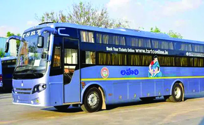 Telangana Govt To Launch 80 New TSRTC Buses - Sakshi