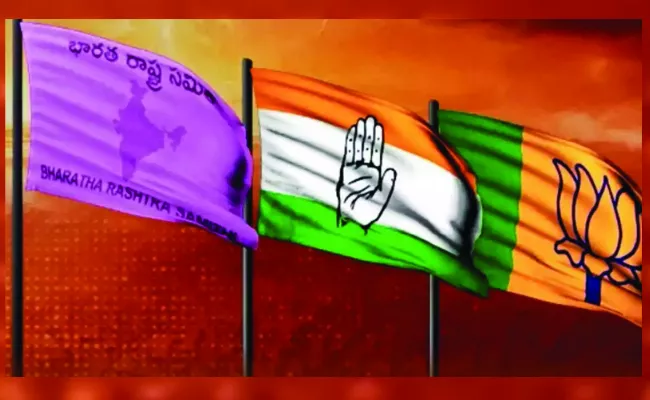 Congress and BRS and BJP seats in telangana - Sakshi
