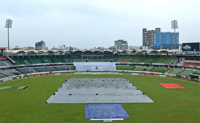 BAN VS NZ 2nd Test: Rain Washed Out Second Day Play - Sakshi