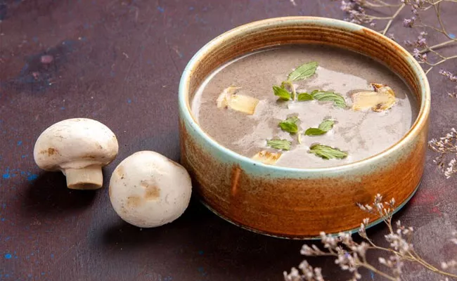 How To Make Mushroom Soup Recipe In Telugu - Sakshi