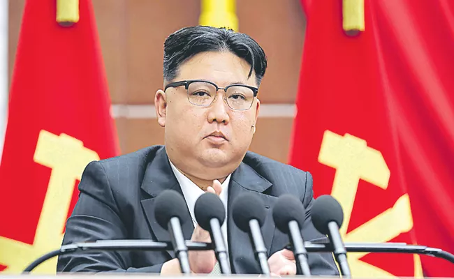 North Korea to launch 3 new spy satellites in 2024 says Kim Jong Un - Sakshi