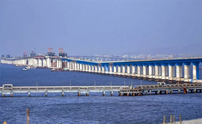 Indias Longest Sea Bridge Ready Atal Setu - Sakshi