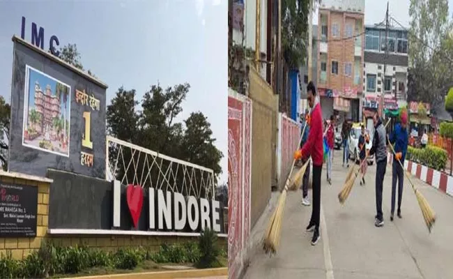 Swachh Survekshan: Indore Bags Cleanest City For 7th time List here - Sakshi