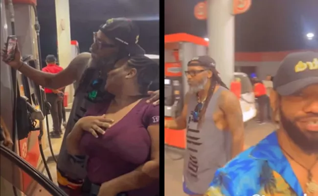 Viral Video: Universal Boss Chris Gayle Paid Gas Bill Of Some Tress Passers At A Gas Station - Sakshi