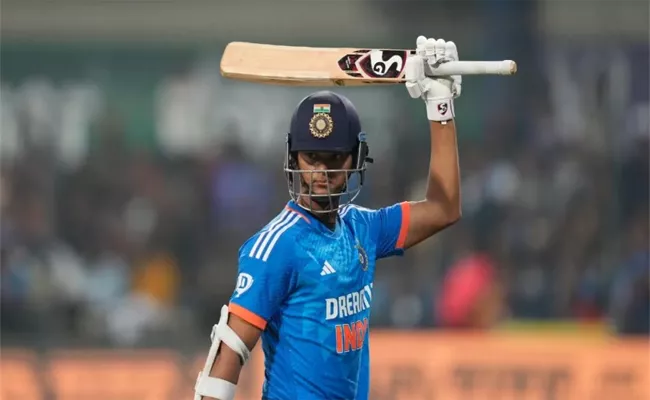 IND VS AFG 2nd T20: Yashasvi Jaiswal Notches Up Five Fifties In T20Is Before Turning 23, Setting A New Record For The Most By An Indian - Sakshi
