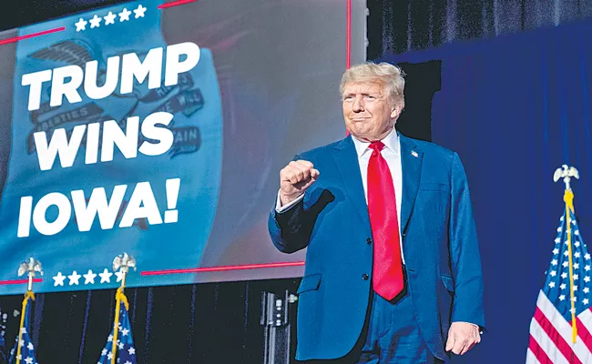 USA presidential election 2024: Donald Trump dominates with Republicans - Sakshi