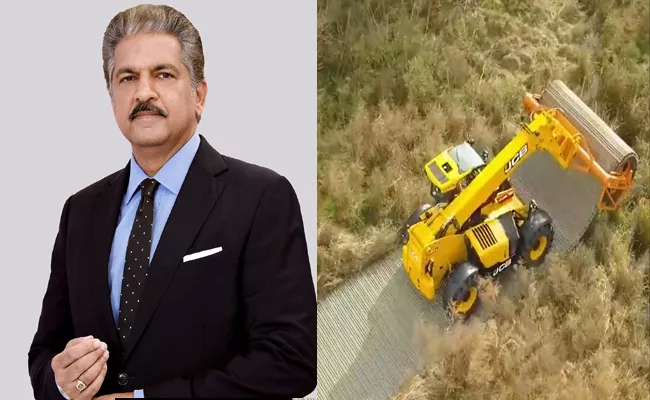 Anand Mahindra Impressed With Portable Roads Video Viral - Sakshi