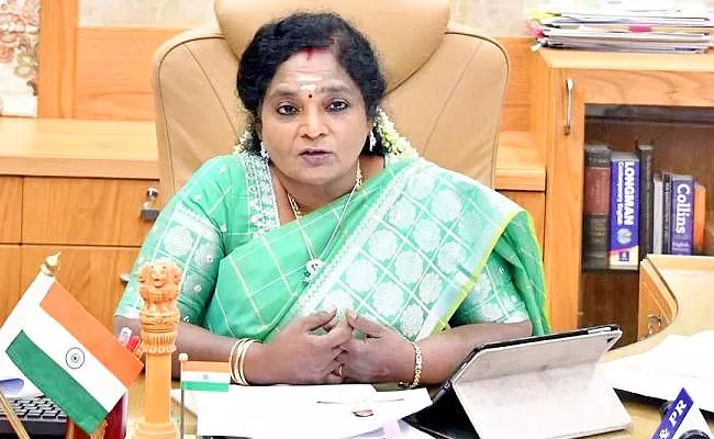 Governor Tamilisai Key Decision On Governor Quota MLC Post - Sakshi