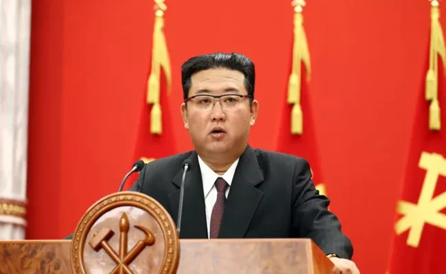 Kim Jong Un: North Korea Drops Official Reunification Goal With South Korea - Sakshi