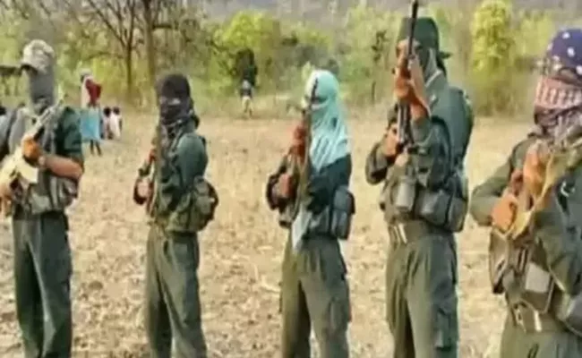Maoists open fire on three security forces camps along Chhattisgarh-Telangana border - Sakshi