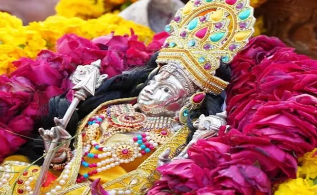 Pran Pratishtha First Look of Lord Ram Murti - Sakshi