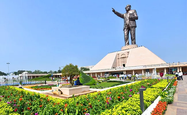Dr BR Ambedkar Statue Of Social Justice - Sakshi